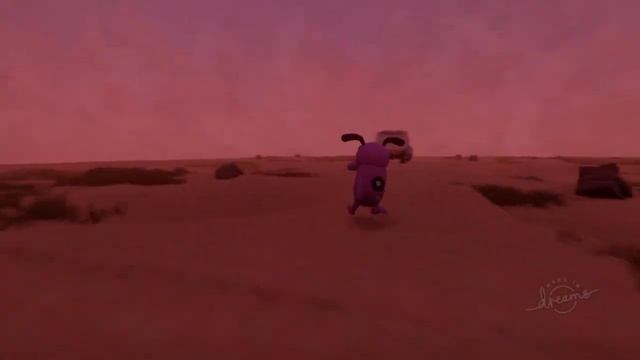 "Courage the Cowardly Dog" Exploration Game In Dreams Ps4 смотреть онлайн