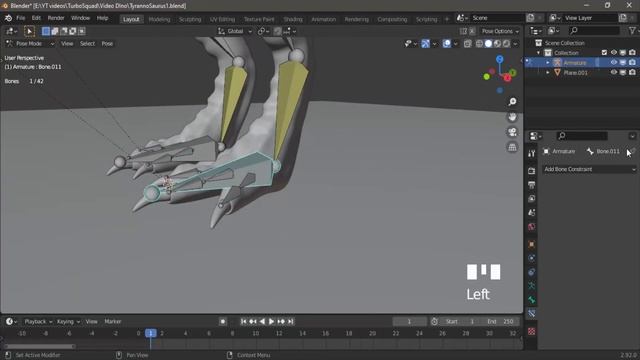 How do I Rig a Dinosaur In Blender? | Blender Tutorial | VFX_Blend смотреть онлайн