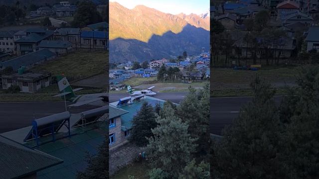Самый опасный аэропорт в мире, Лукла аэропорт. на высоте 2850 м. смотреть онлайн