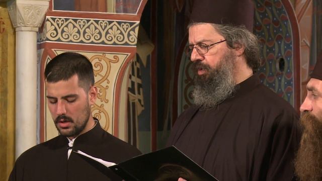 ДОСТОЈНО ЈЕ, химна Богородици, мелос Григорија Протопсалта, глас 1. смотреть онлайн