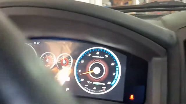 Приборная панель на Android для Land Cruiser 200 / Android Instrument Cluster Land Cruiser 200 смотреть онлайн