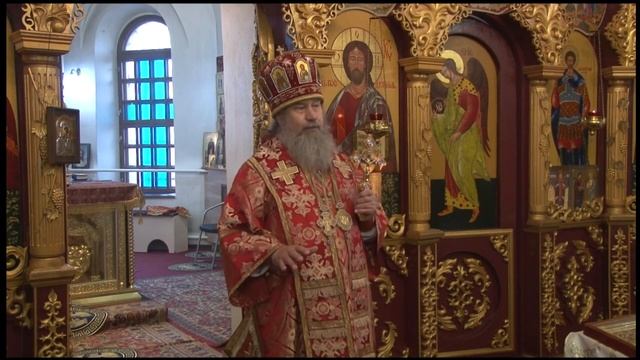 Проповедь епископа Максима в престольный праздник храма великомученика Димитрия Солунского смотреть онлайн