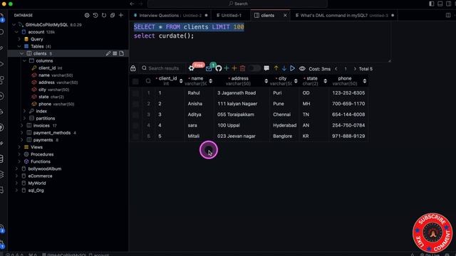 Learn SQL by using GitHub Co-Pilot and VSCode | AI Behind Co-Pilot смотреть онлайн