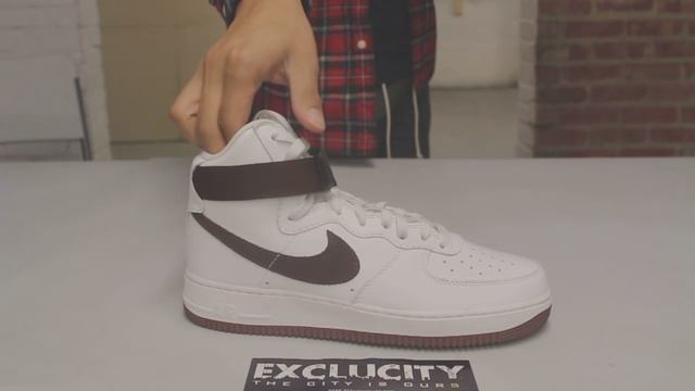 Nike Air Force 1 High Retro QS "Chocolate" Unboxing Video at Exclucity смотреть онлайн