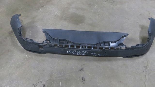 Юбка заднего бампера Мерседес X253 ГЛЦ смотреть онлайн