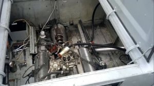 Пуск двигателя ЗМЗ V8 катер Амур