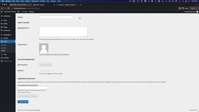 Setting Up Your WordPress Profile & Avatar | WordPress Masterclass Part 17 смотреть онлайн