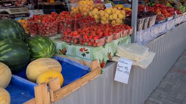 Ейск🌹Новое знакомство. Цены на овощи, фрукты и мясо в ейских магазинах и на рынке. Варька и косточк смотреть онлайн
