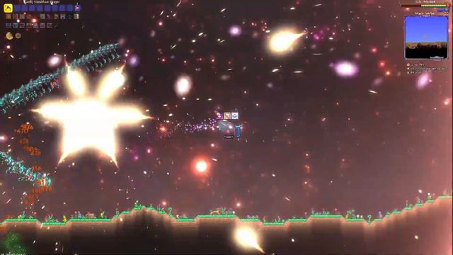Terraria Nameless Deity Fight смотреть онлайн