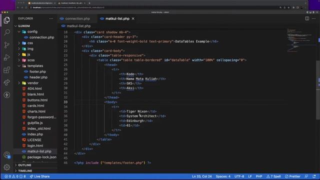 CRUD PHP MySQL - 04. Read смотреть онлайн