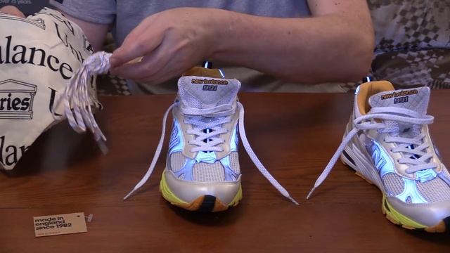 Кроссовки New Balance 991 X ARIES, NB 991ARI, обзор классной, но дорогой модели Made In England