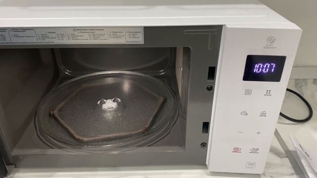 Обзор микроволновой печи LG MS2336GIH смотреть онлайн