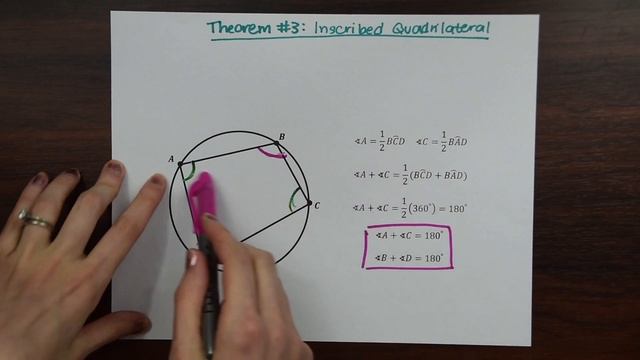 Quadrilateral ABCD is Inscribed in Circle O смотреть онлайн