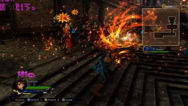 Dragon Quest Heroes Slime Edition Gameplay PC смотреть онлайн