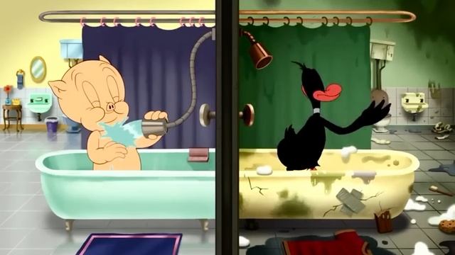 Looney Tunes 2020 | Shower Shuffle | Featuring : Daffy Duck & Porky Pig | Funny Cartoon смотреть онлайн