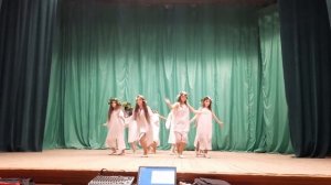 Девчонки классно исполняют танец! Тень тень над водою. Русский танец.Группа "Ритм" Каргинского ЦСДК