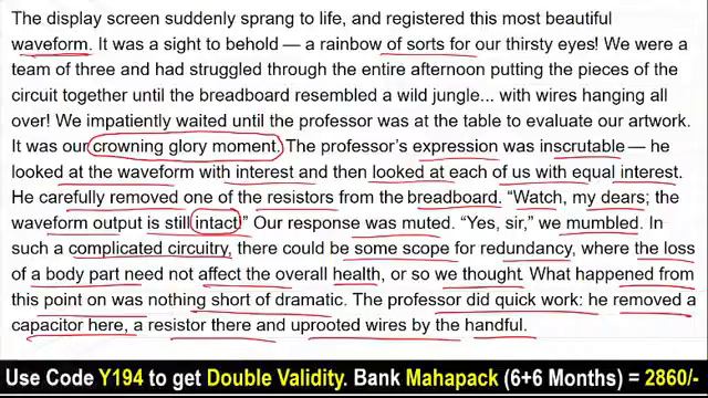IBPS Clerk 2021 | English | Reading Comprehension & Para jumble смотреть онлайн