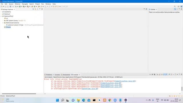 How to add Selenium server and Chrome driver into the Java Project on Eclipse IDE |ExecutingProject смотреть онлайн
