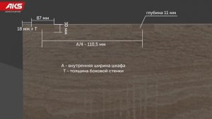 Компланарная система дверей для шкафов-купе ONE LINE: монтаж и установка | бренд AKS
