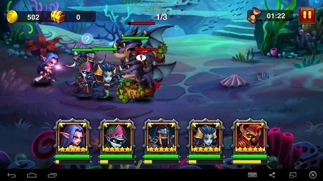 Heroes Charge: Прохождение 18 главы нормал смотреть онлайн