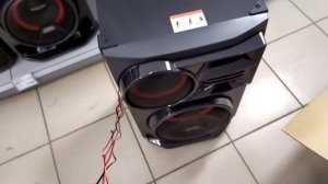 LG XBOOM CL98 Обзор, натянул sony shake x30d