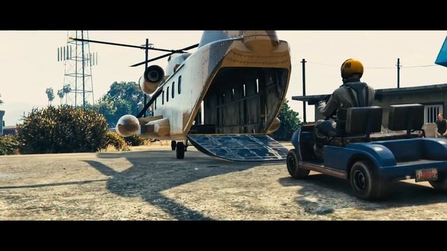 Cargobob Cargo Bay Test - GTA V Online смотреть онлайн