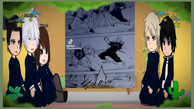 Jujutsu Kaisen S2 React to Future Students // Season 2 // Gc смотреть онлайн