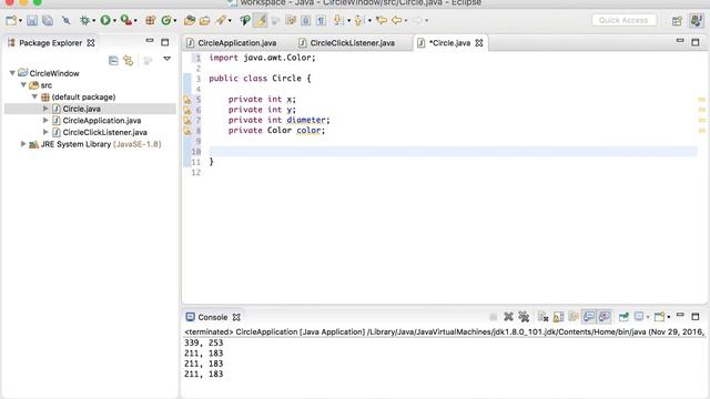 Java 19: Using a MouseListener to React to Mouse Clicks смотреть онлайн