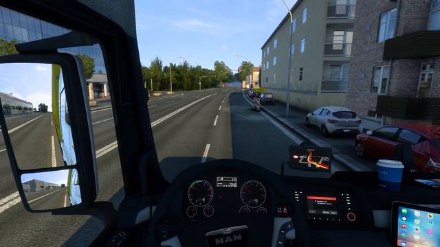 ETS 2: Umleitung mit MAN TGX E6 und Drehschemel: Fracht für Schwaigern! | EURO TRUCK SIMULATOR 2 смотреть онлайн
