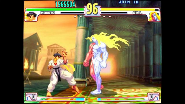 Perfect Rounds vs Gill - Level 8 CPU | Street Fighter III Third Strike смотреть онлайн