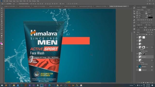រៀនធ្វើ Poster product ក្មុងកម្មវិធី adobe Photoshop cc 2018, how to poster product in photoshop, смотреть онлайн