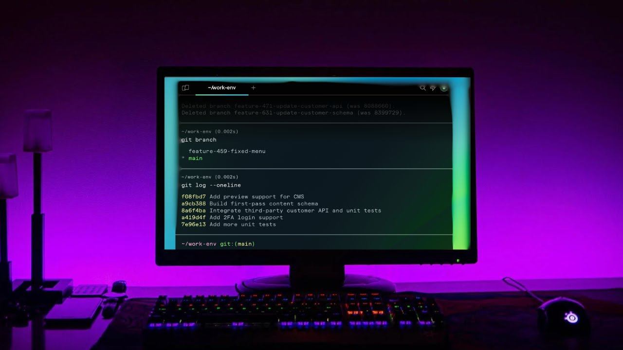 Замени свой терминал на Warp [Any] смотреть онлайн