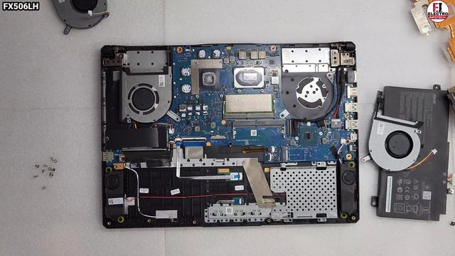 ASUS TUF Gaming F15 FX506LH / CPU FAN Replacement / Disassembly And Assembly смотреть онлайн