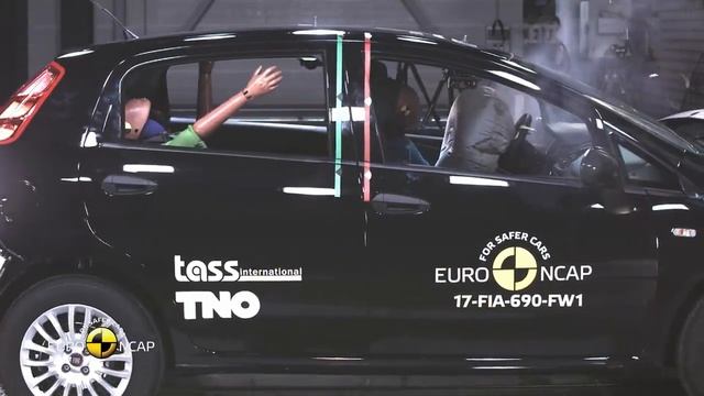 Crash Test Of Fiat Punto КРАШ ТЕСТ
