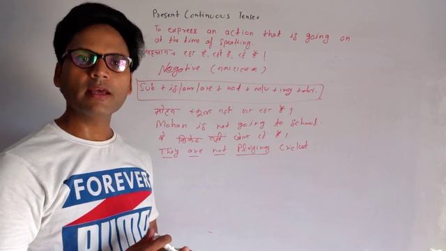 Present Continuous Tense смотреть онлайн
