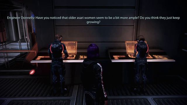 Mass Effect 3 Legendary Edition Ken likes older Asari (Gabby&ken Banter) смотреть онлайн