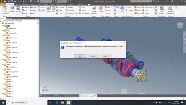 Invnetor Tách Body trong thiết kế thành file Chi tiết Mới | Khi mở file stp igs xt смотреть онлайн