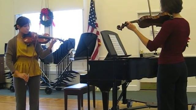Mozart Duet For Violin - Minuet KV 487