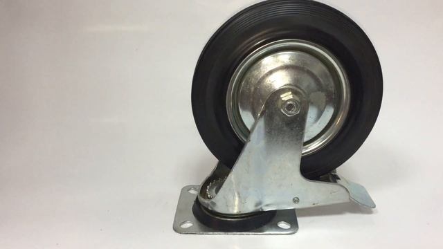 Колесная опора поворотная с тормозом серии SCb от Компании "Склад-Мастер" смотреть онлайн