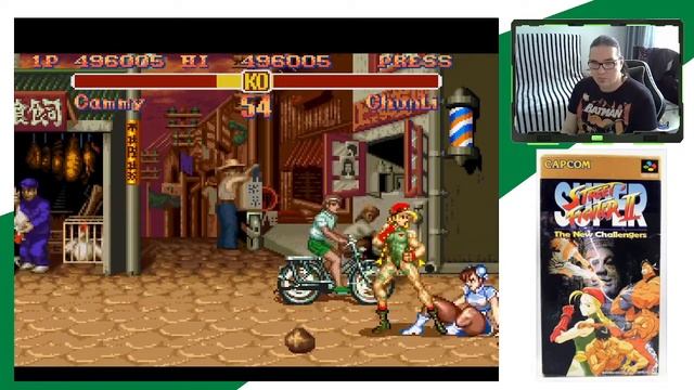 ● Super Street Fighter II: The New Challengers ● Cammy Прохождение (SFC) 18+ смотреть онлайн
