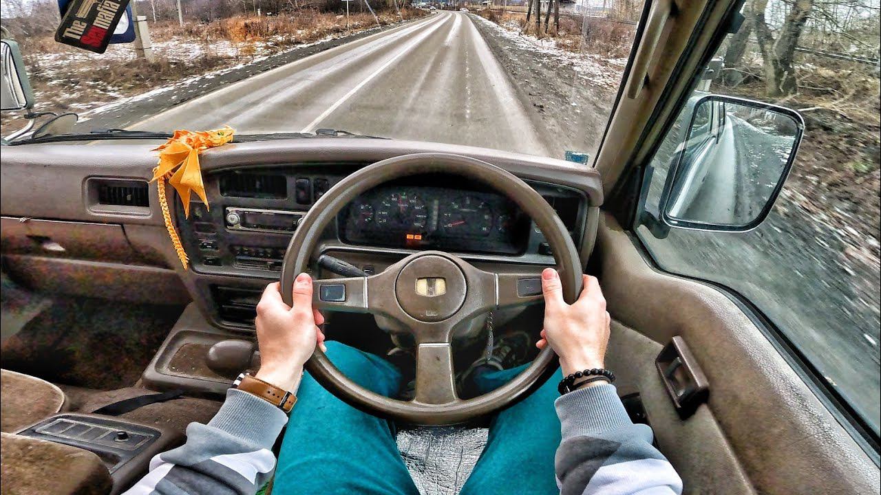 1992 Nissan Caravan 2.7DT - ТЕСТ-ДРАЙВ ОТ ПЕРВОГО ЛИЦА смотреть онлайн
