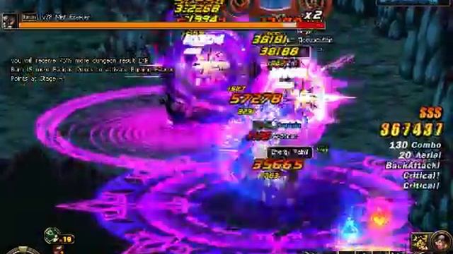 Dungeon Fighter Online: Dark Templar dungeon run смотреть онлайн