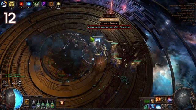 Loot From 100 Uber Maven Kills! - Path Of Exile 3.22 + Build Showcase
