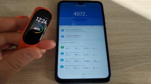 Как установить цель на Mi Band 4 : Количество шагов в день и вес.
