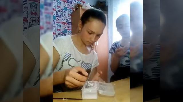 Слайм из клея-карандаша. Очень прикольный,/жанночка котик// смотреть онлайн