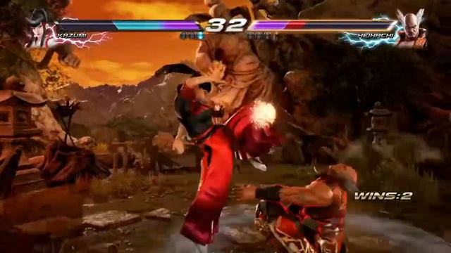tekken 7 - Kazumi vs heihachi смотреть онлайн