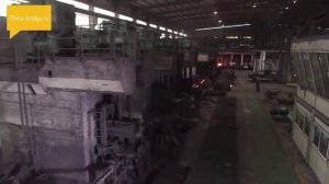 Производство катанки  -  стальной проволоки из металлолома