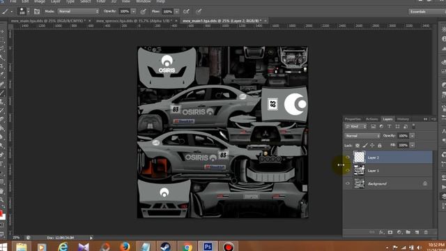 Tutorial Edit Livery Dirt3 #fix1 смотреть онлайн