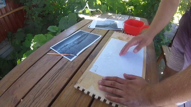 Переводим любую картинку на дерево с помощью акрилового лака смотреть онлайн