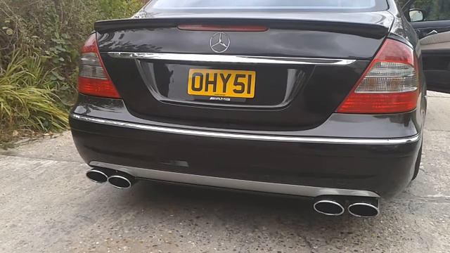 Mercedes E500 Amg Exhaust смотреть онлайн